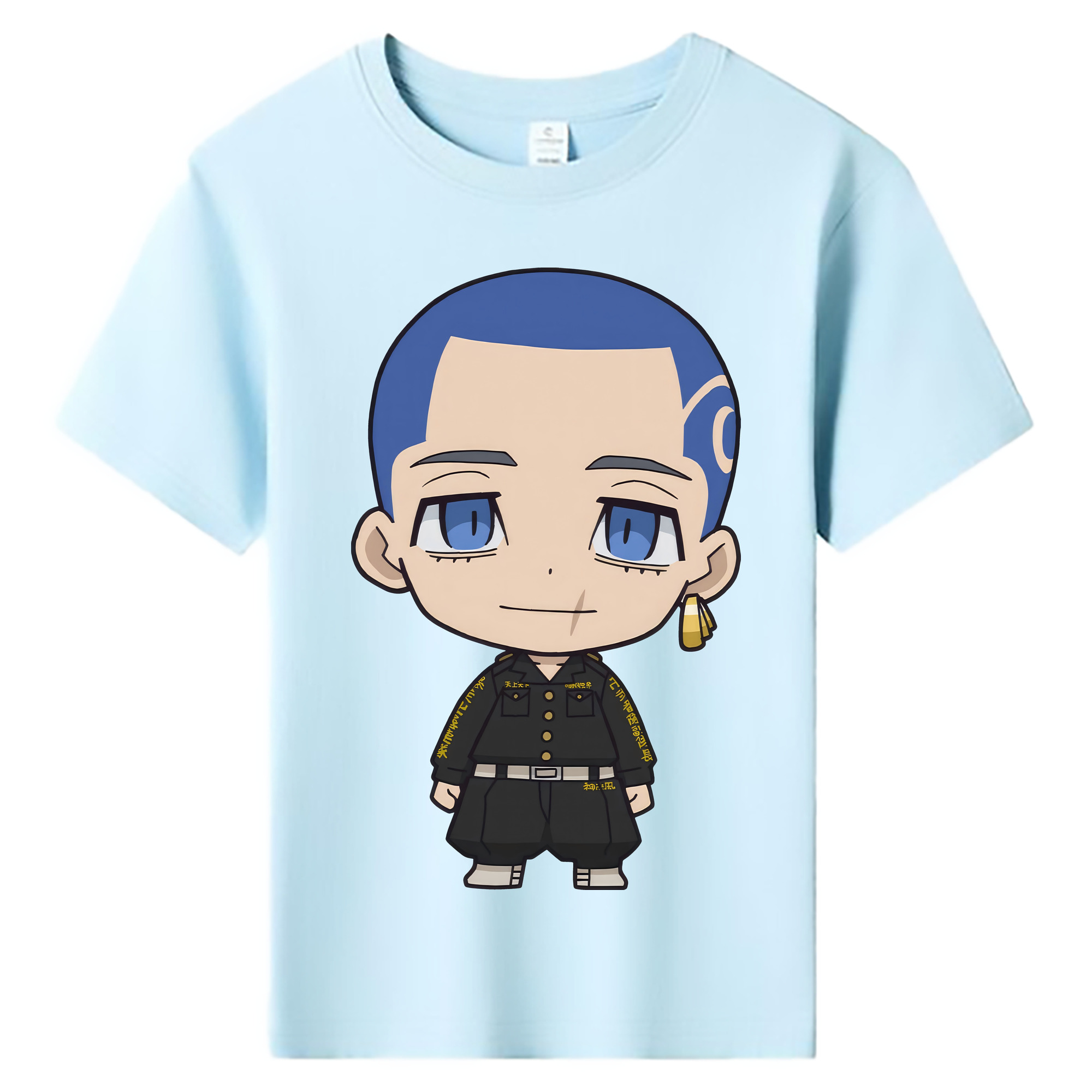 （画像用） 東京リベンジャーズ Tokyo Revengers 綿100％キッズTシャツ（フロントプリント）